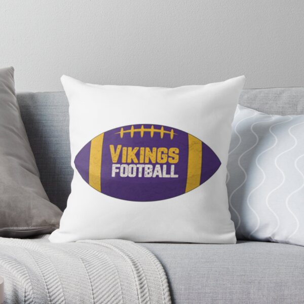 Northwest NFL Helmet Football Super Soft Plush Pillow - 16 - Decorative  Pillows for Sofa or Bedroom - Perfect for Game Day (Minnesota Vikings 