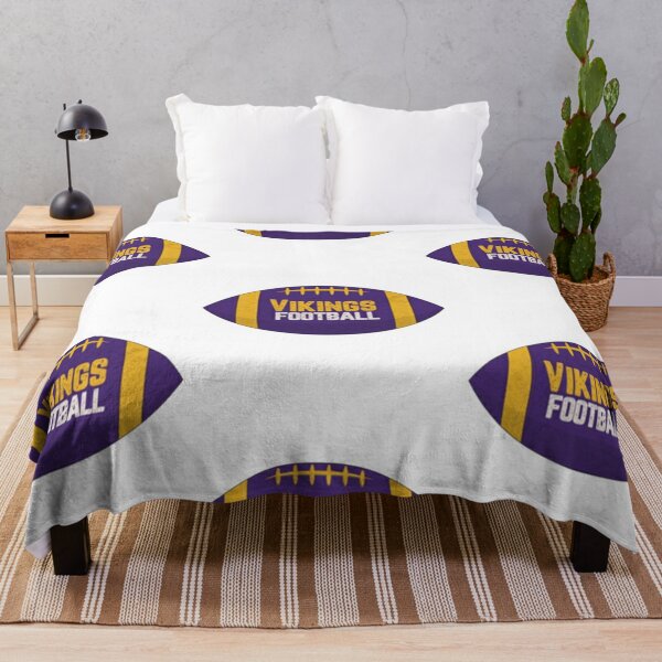 NFL, Bedding, Vintage Mn Vikings Throw Blanket