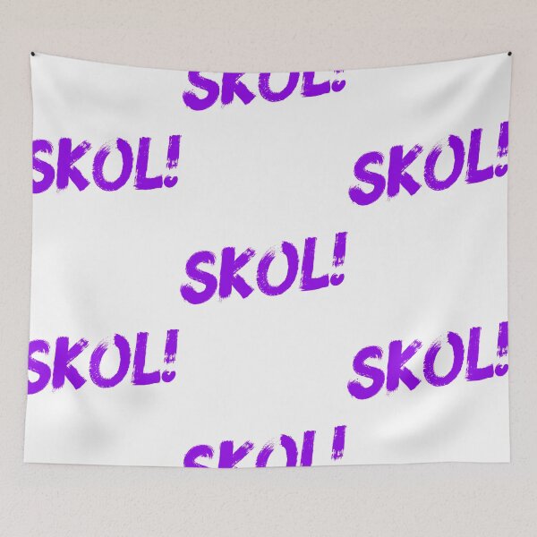 Artikelvorschau, Skol Minnesota Football für Minnesota-Fans, Wikinger, Lila entworfen und verkauft von BigBodegaa.