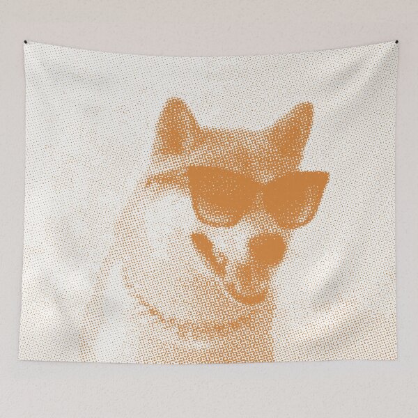 Item preview, Corgi Dog Risograph designed and sold by GobiRchandran.