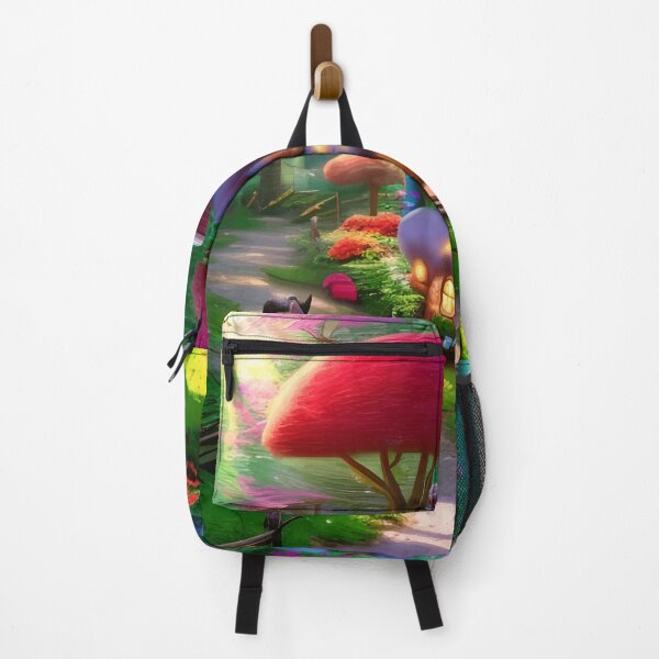 Item preview, Whimsical Cottage in the Forest - Colorful designed and sold by wynter57.
