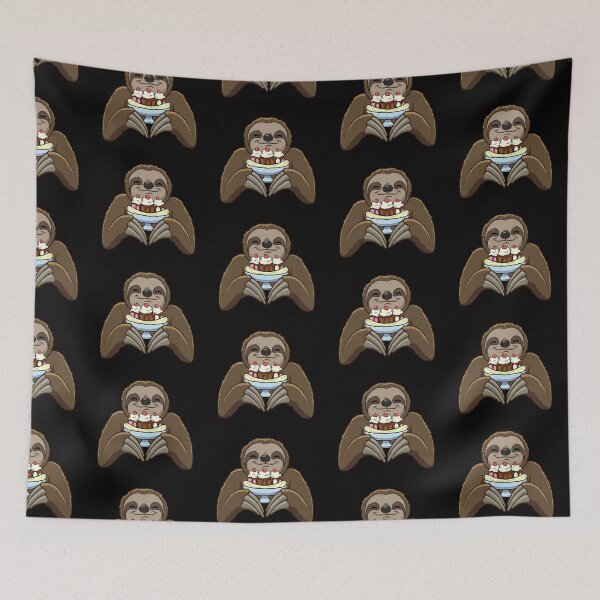 Item preview, Sloth eating a Banana Split designed and sold by jonmlam.