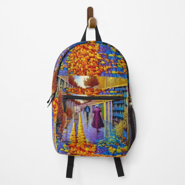 Item preview, Strolling Down Autumn Leaf Avenue designed and sold by PictureNZ.