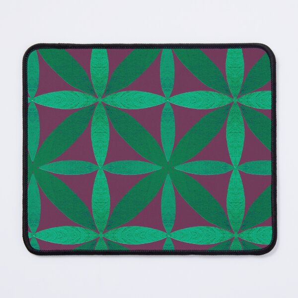 Item preview, Green and Magenta Ribbon Pattern designed and sold by Jane Izzy Designs.
