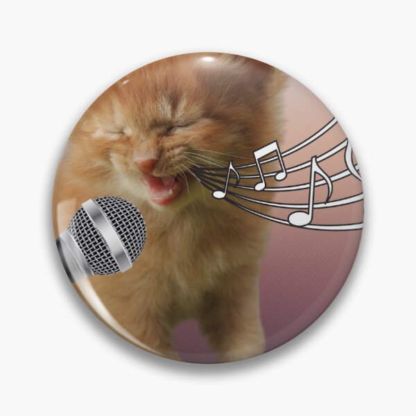 Item preview, Singing kitten designed and sold by Laughandstick.