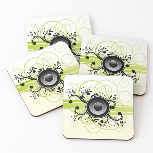 Item preview, Speaker on abstract background designed and sold by samwash.