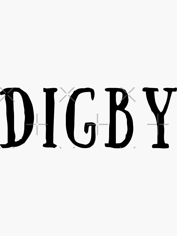 "Digby Nova Scotia Canada" Sticker for Sale by CraftwithNadia Redbubble