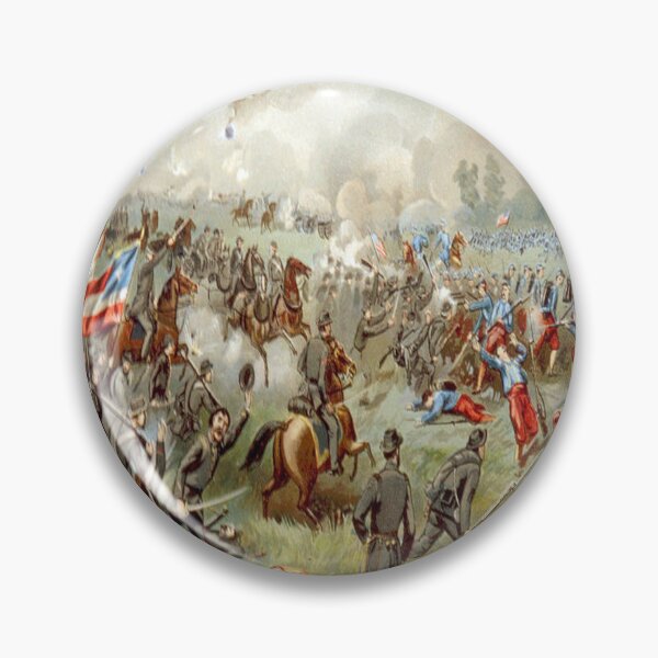 Item preview, American Civil War - Battle of Bull Run - 1861 - Art Print Design designed and sold by TheHappyK.