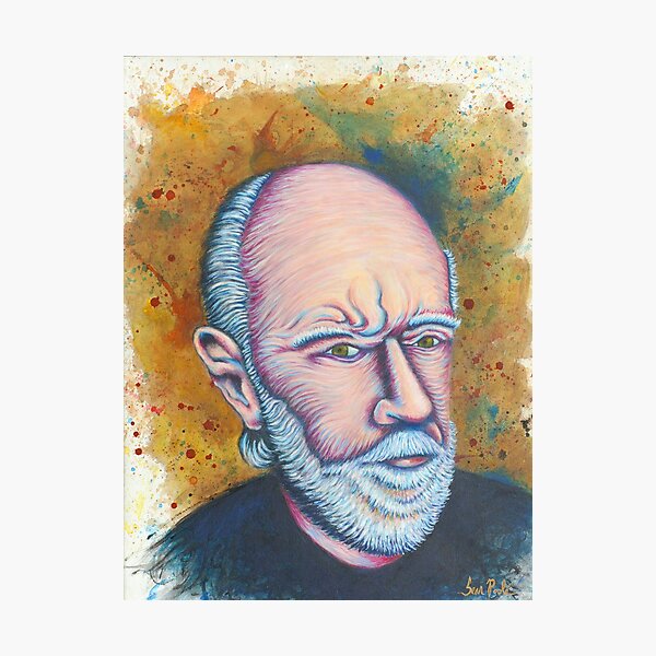 George Carlin Photographic Print