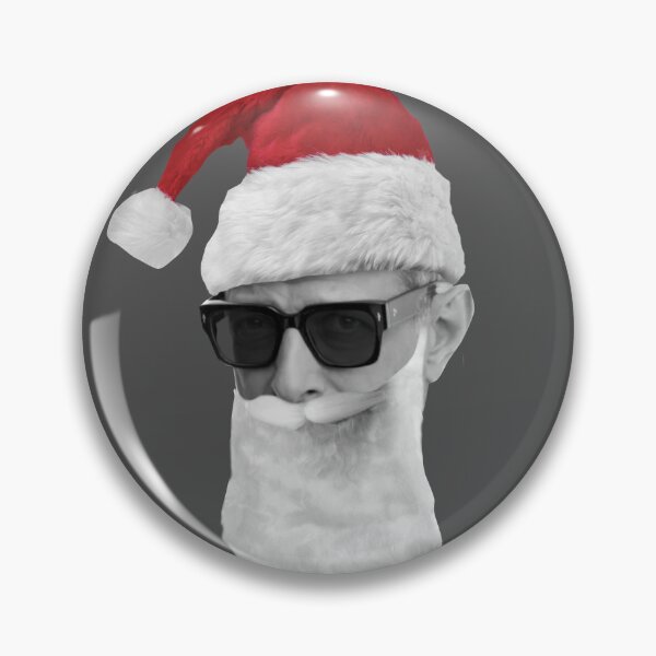 Item preview, Santa Jeff Goldblum - on Grey designed and sold by boltjesdesign.