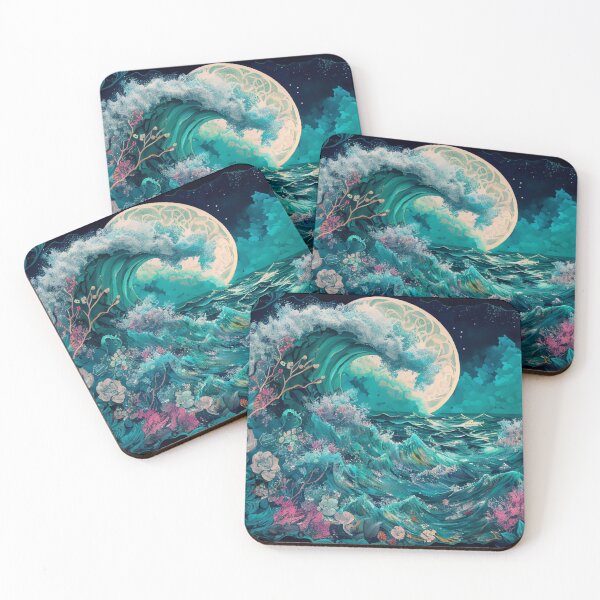 Item preview, Moonlit Crashing Waves Collection designed and sold by Orianah.