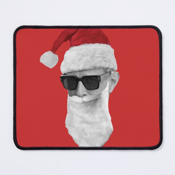 Item preview, Santa Jeff Goldblum - on Red designed and sold by boltjesdesign.