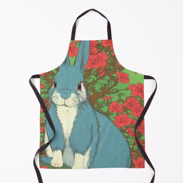 Item preview, Beautiful Floral Mini Rex Bunny Rabbit in Nature designed and sold by wigobun.