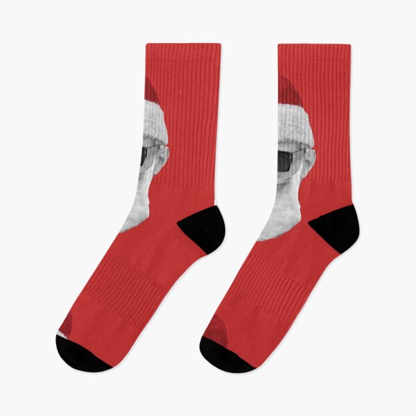 Item preview, Santa Jeff Goldblum - on Red designed and sold by boltjesdesign.