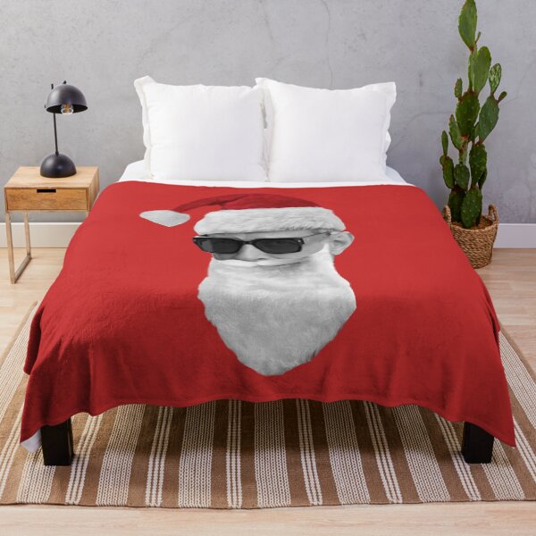Item preview, Santa Jeff Goldblum - on Red designed and sold by boltjesdesign.