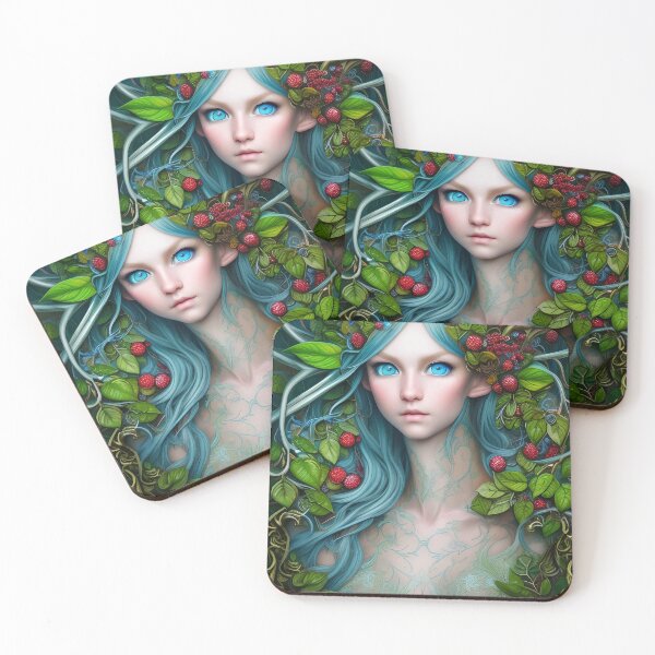 Item preview, Forest Elf Girl - Young Mother Nature - Earth designed and sold by wynter57.