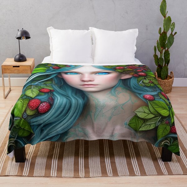 Item preview, Forest Elf Girl - Young Mother Nature - Earth designed and sold by wynter57.