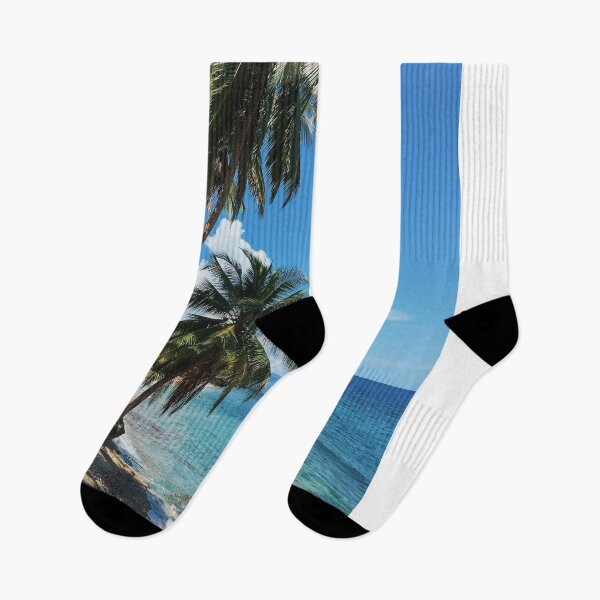 Item preview, The Tropics with Coconut Trees designed and sold by TheMerchPeddler.