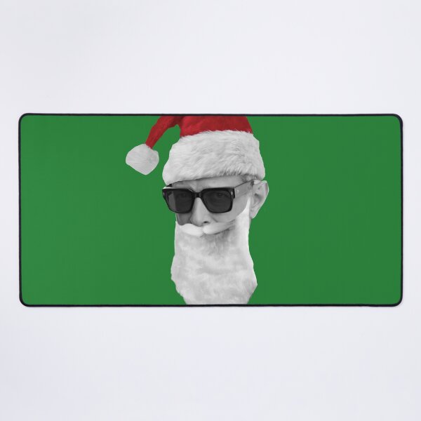 Item preview, Santa Jeff Goldblum - on Green designed and sold by boltjesdesign.