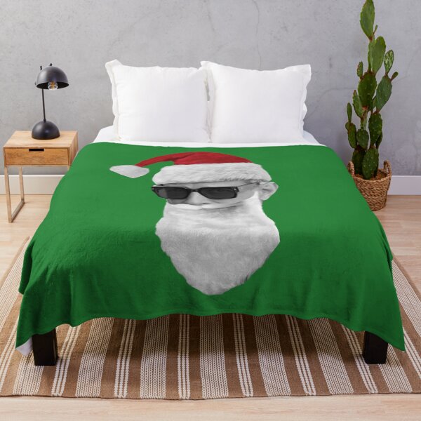 Item preview, Santa Jeff Goldblum - on Green designed and sold by boltjesdesign.