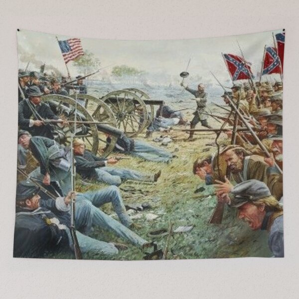 Item preview, American Civil War - Gettysburg - 1863 - Armistead Leads Pickett's Charge designed and sold by TheHappyK.