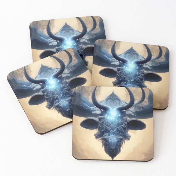 Item preview, Taurus zodiac sign, illustrative art, concept art designed and sold by LoveZodiac.