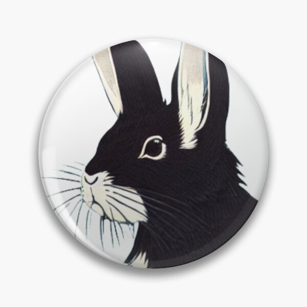 Item preview, Funny Black Mini Rex Rabbit American Bunny Cute Giant Bunny Mom designed and sold by wigobun.