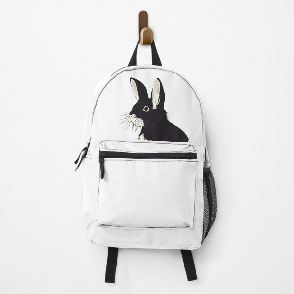 Item preview, Funny Black Mini Rex Rabbit American Bunny Cute Giant Bunny Mom designed and sold by wigobun.