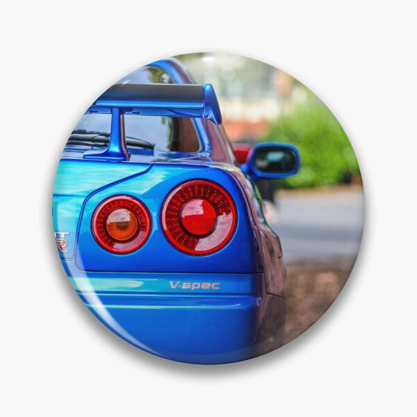 Item preview, Nissan Skyline R34 GTR Poster – Iconic JDM Godzilla Art designed and sold by Road To Track.