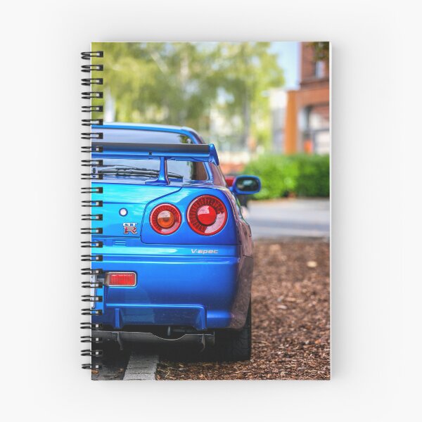 Item preview, Nissan Skyline R34 GTR Poster – Iconic JDM Godzilla Art designed and sold by Road To Track.
