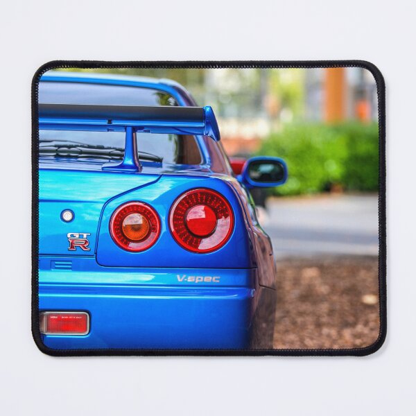 Item preview, Nissan Skyline R34 GTR Poster – Iconic JDM Godzilla Art designed and sold by Road To Track.