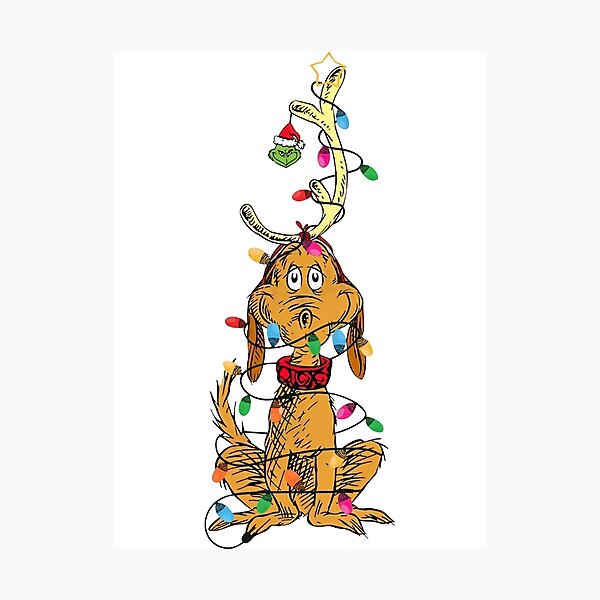 Item preview, Dog Christmas Light designed and sold by AprilBerlin99.