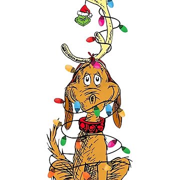 Artwork thumbnail, Dog Christmas Light by AprilBerlin99