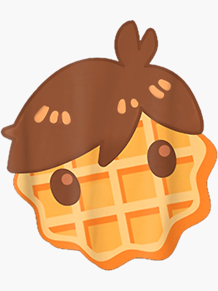 "GRIAN Waffle Head " Sticker for Sale by EstherMohrmann Redbubble