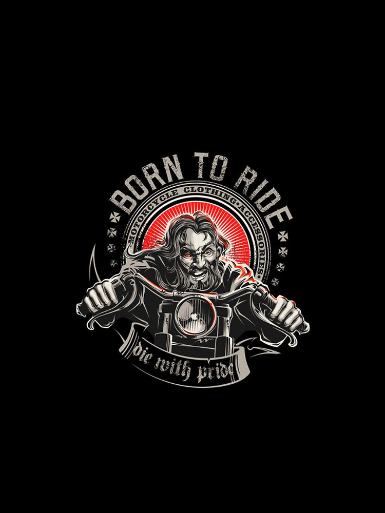 Thumbnail 4 of 4, iPhone Case, Born to Ride designed and sold by Racing-Style.