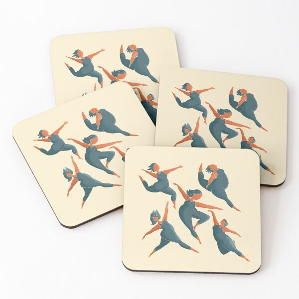Item preview, Fabulous Voluptuous Women Jumping for Joy designed and sold by Amanda Webster.