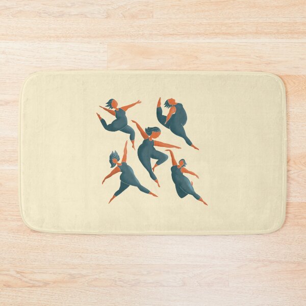Item preview, Fabulous Voluptuous Women Jumping for Joy designed and sold by Amanda Webster.