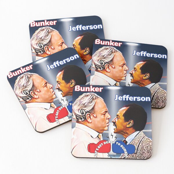 Item preview, Archie bunker VS. George Jefferson designed and sold by Sassysue72.