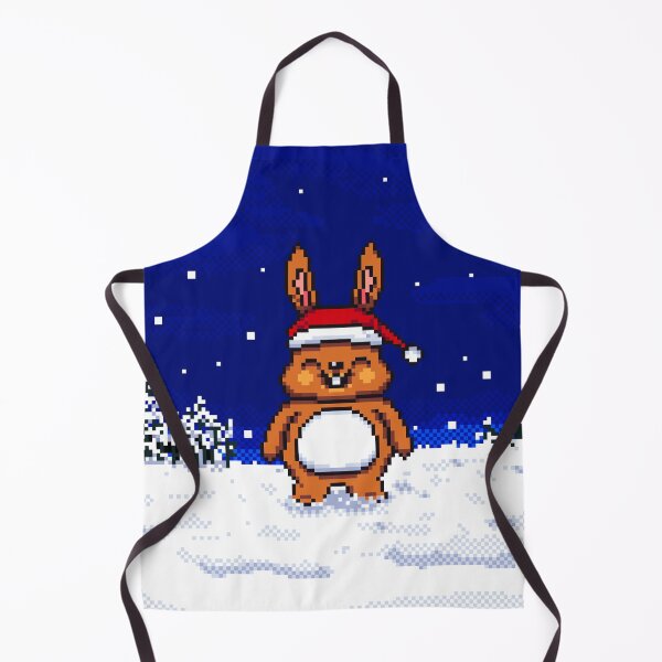 Item preview, Xmas Cute Bunny Toon - Pixel Art designed and sold by Retroperks.