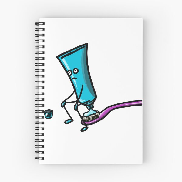 Item preview, Toothpaste doing business on a toothbrush - Dental designed and sold by guaka-molly.
