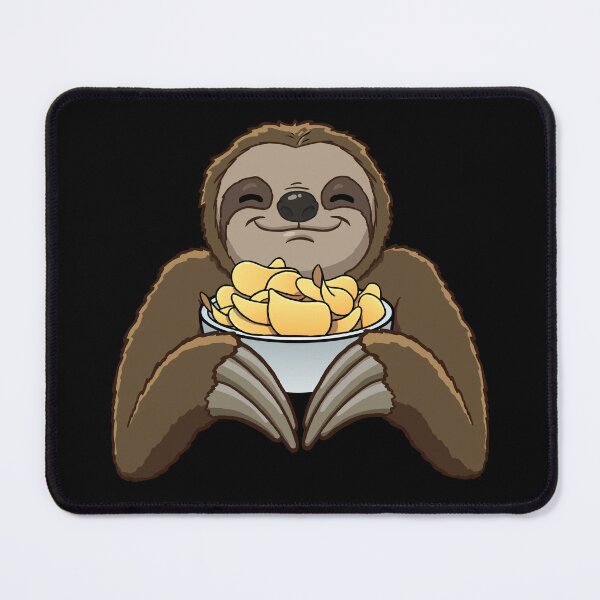 Item preview, Sloth eating Potato Chips designed and sold by jonmlam.