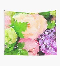 Flower Bouquet Wall Tapestry