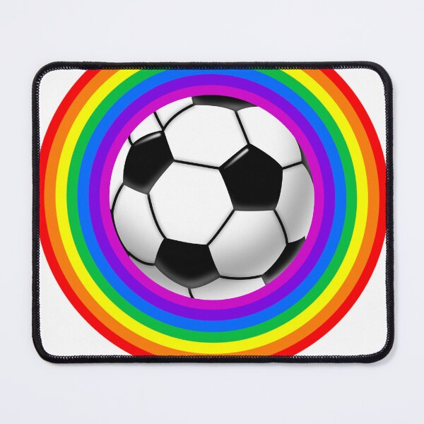 Item preview, Rainbow Football designed and sold by gallerygifts.