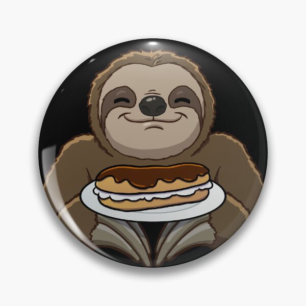 Item preview, Sloth eating an Eclair designed and sold by jonmlam.