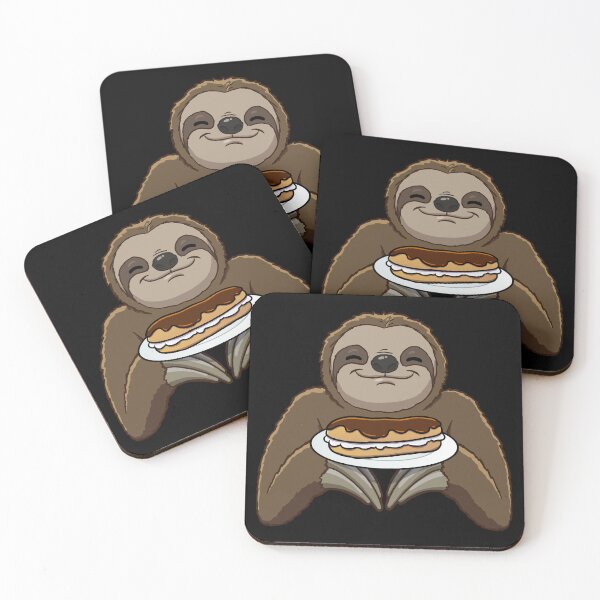 Item preview, Sloth eating an Eclair designed and sold by jonmlam.