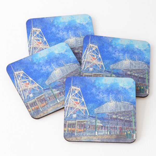 Item preview, Central Deborah Gold Mine and Tram Stop - Artists Watercolor and Sketch - Bendigo, Victoria designed and sold by Steven Jodoin.