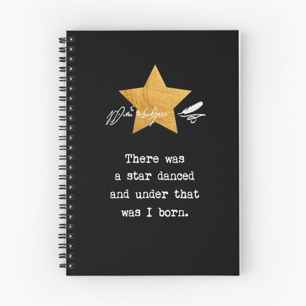 Item preview, Birthday Girl Shirt. Shakespeare Quote. Golden Star.  designed and sold by STYLESYNDIKAT.