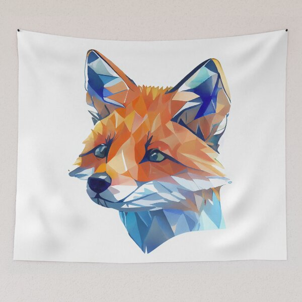 Item preview, Geometric Fox designed and sold by Jaraz.