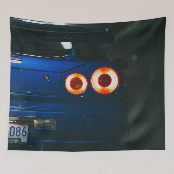 Item preview, Nissan Skyline R34 GT-R – JDM Legend, Japanese Performance Icon, Turbo Sports Car Art designed and sold by Road To Track.