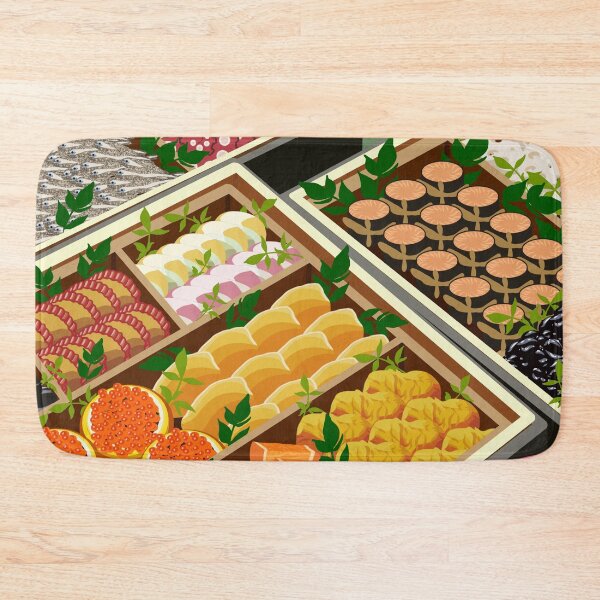 Item preview, Japanese New Year Traditional Food (Osechi-ryōri) designed and sold by DreamFruit11.